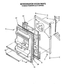 Refrigerator door