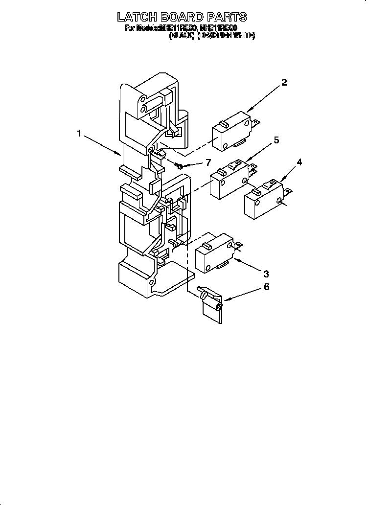 LATCH BOARD