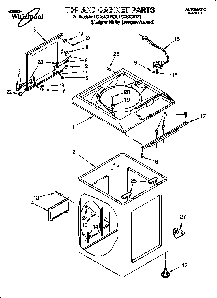 TOP AND CABINET