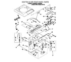 Whirlpool LCR5232DQ0 controls and rear panel diagram