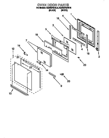 Oven door