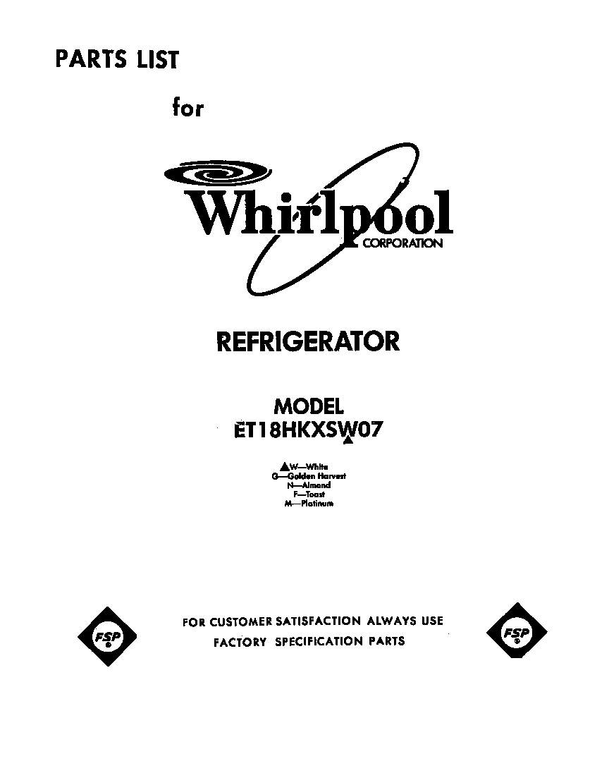 Front cover