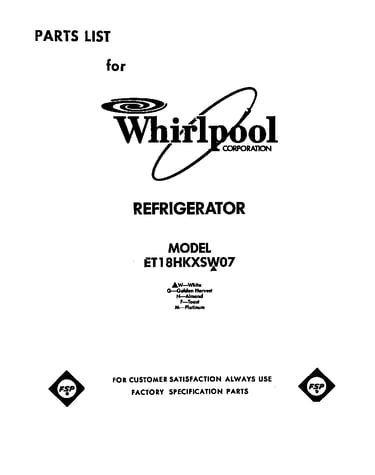 Front cover