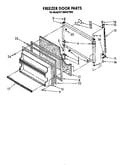 Freezer door parts