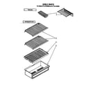 Whirlpool ET14LCRWW00 shelf diagram