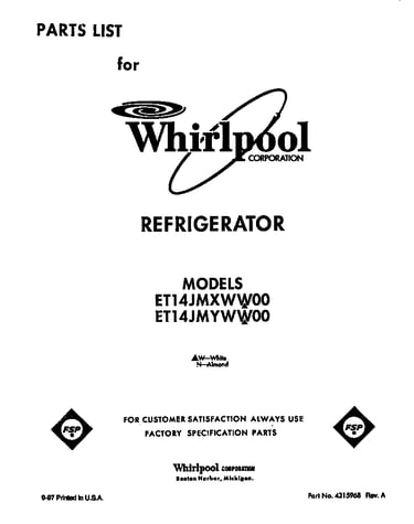 Front cover