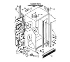 Whirlpool ED22GWXXW00 cabinet diagram