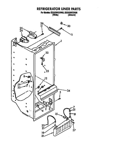 Refrigerator liner
