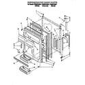 Whirlpool ET20DKXAN01 refrigerator door diagram