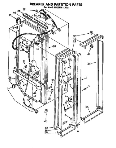 Breaker and partition