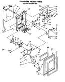 Dispenser front