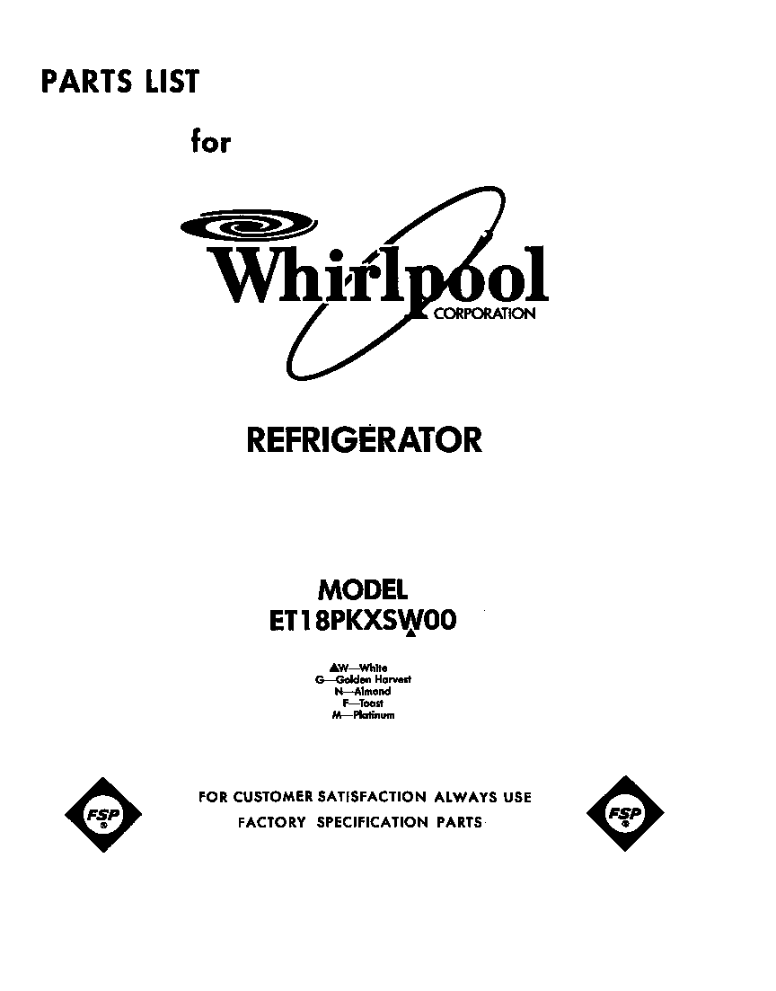 Front cover
