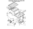 Whirlpool ET14JKXMWR6 compartment separator and control diagram