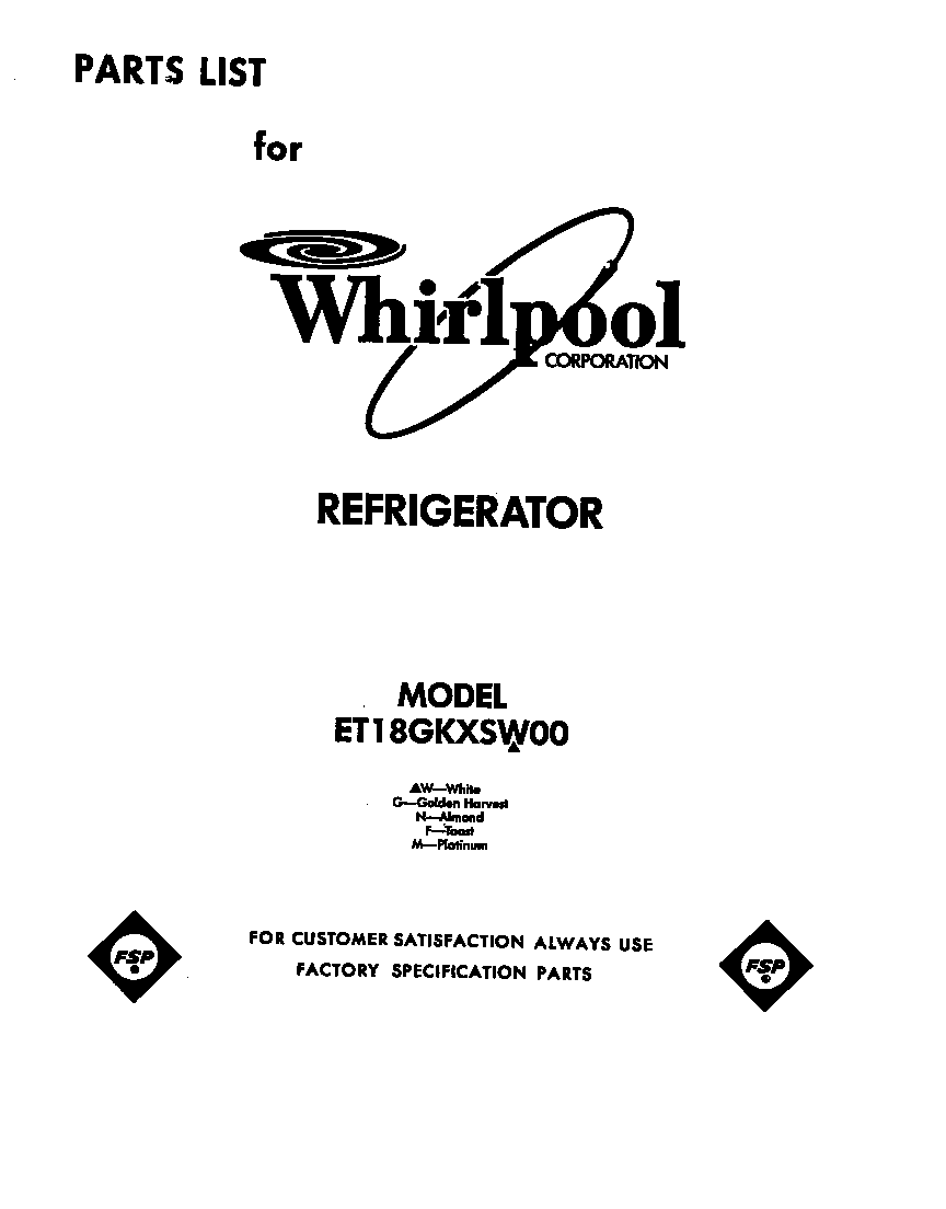 Front cover