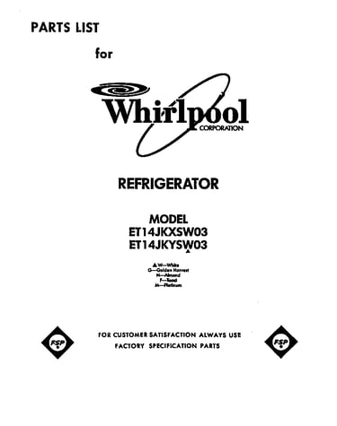 Front cover