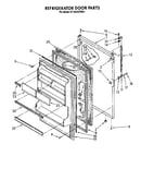 Refrigerator door