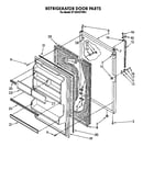 Refrigerator door