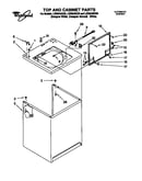 Top and cabinet