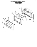 Microwave door