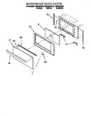 Microwave door