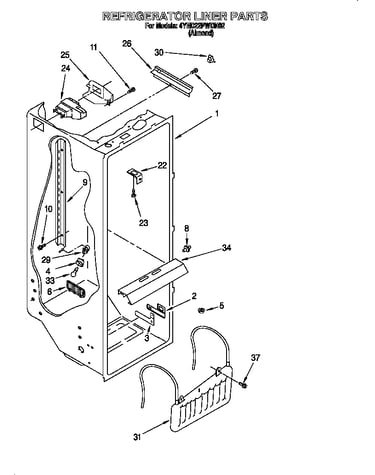 Refrigerator liner