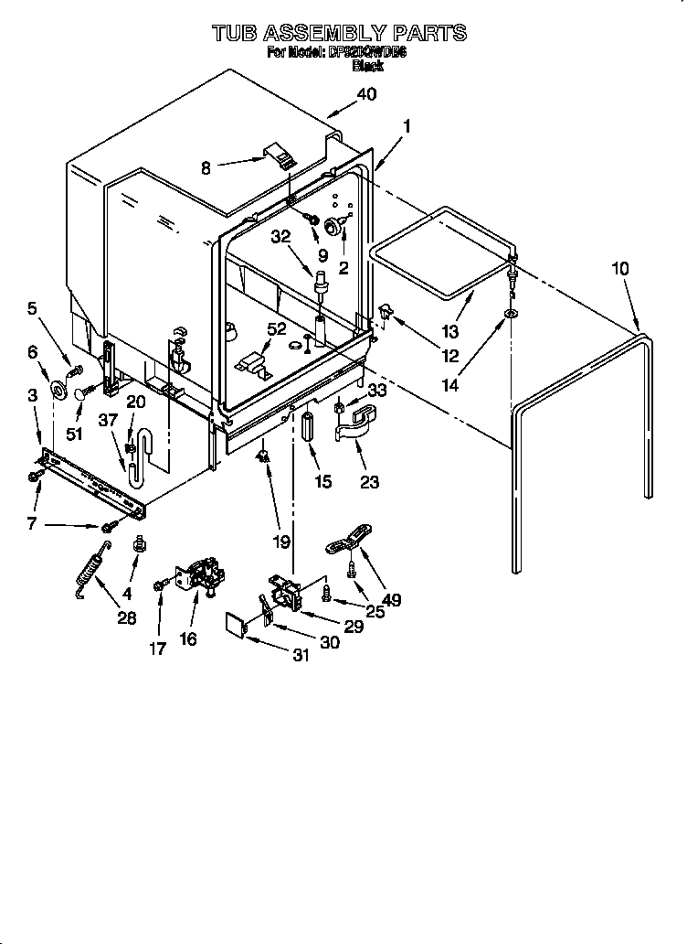 Tub assembly