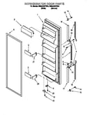 Refrigerator door