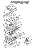 Refrigerator shelf