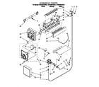 Whirlpool 3VED29DQEN01 icemaker diagram