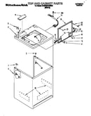 Top and cabinet