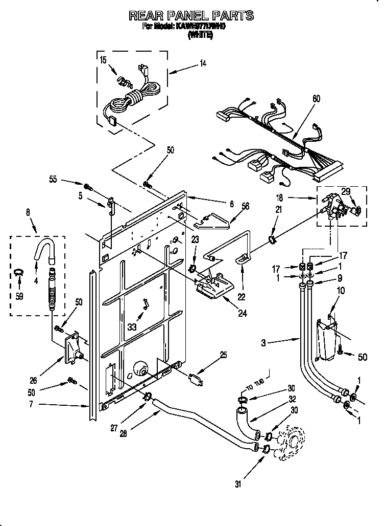 Rear panel