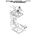 KitchenAid KECS100SBC5 cooktop diagram