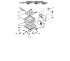 KitchenAid KDDT207BWH9 internal oven diagram