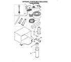 Whirlpool BHAC1200BS0 optional parts (not included) diagram