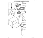 Whirlpool BHAC2530ES0 optional parts (not included) diagram