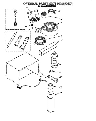 Optional parts (not included)