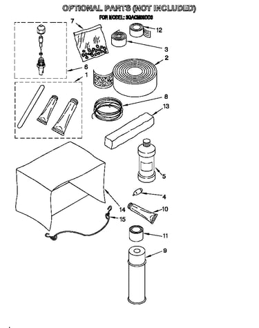 Optional parts (not included)