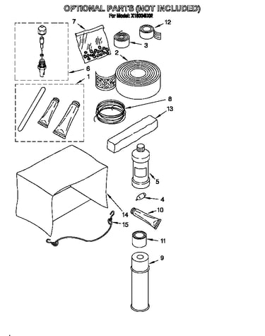 Optional parts (not included)