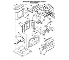 Whirlpool ACQ082XD1 airflow and control diagram