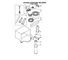 Whirlpool ACQ294XD1 optional parts (not included) diagram