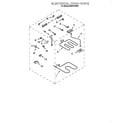 Whirlpool RS373PXWT2 electrical oven diagram