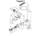 Whirlpool RS373PXW3 ventilation diagram