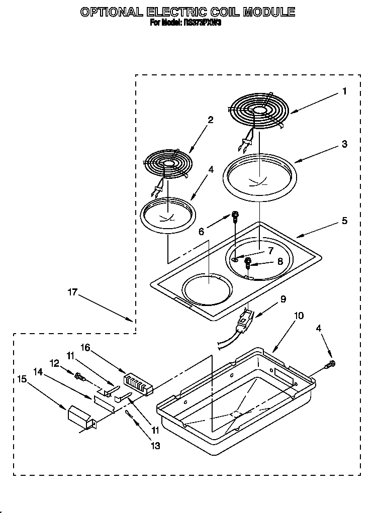 Optional electric coil