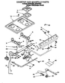 Cooktop and manifold