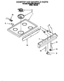 Cooktop and manifold