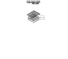 Roper FGS385BW2 oven rack diagram