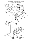 Manifold and burner