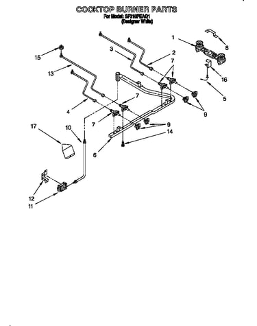Cooktop burner