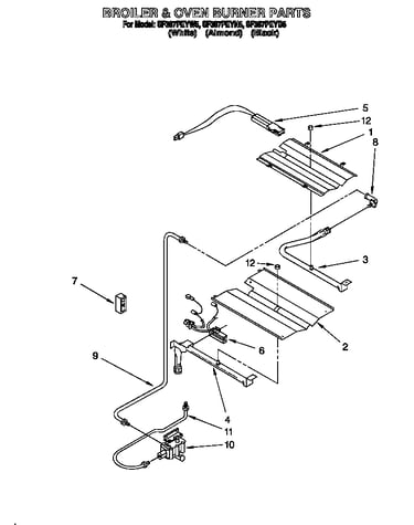 Broiler & oven burner