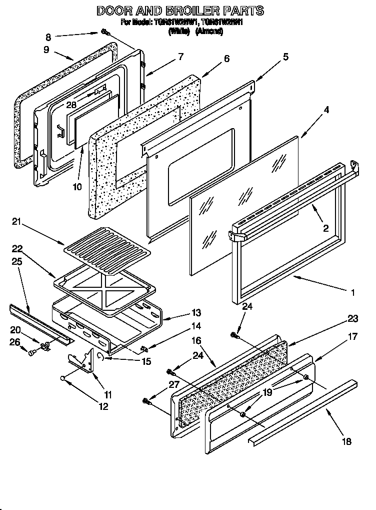 DOOR AND BROILER